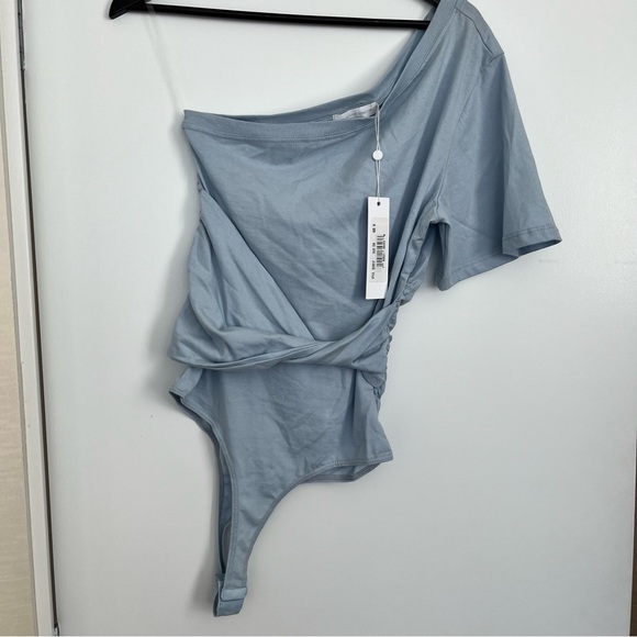 NWT Jonathan Simkhai Standard Harper Bodysuit in Cove XS - Picture 6 of 16